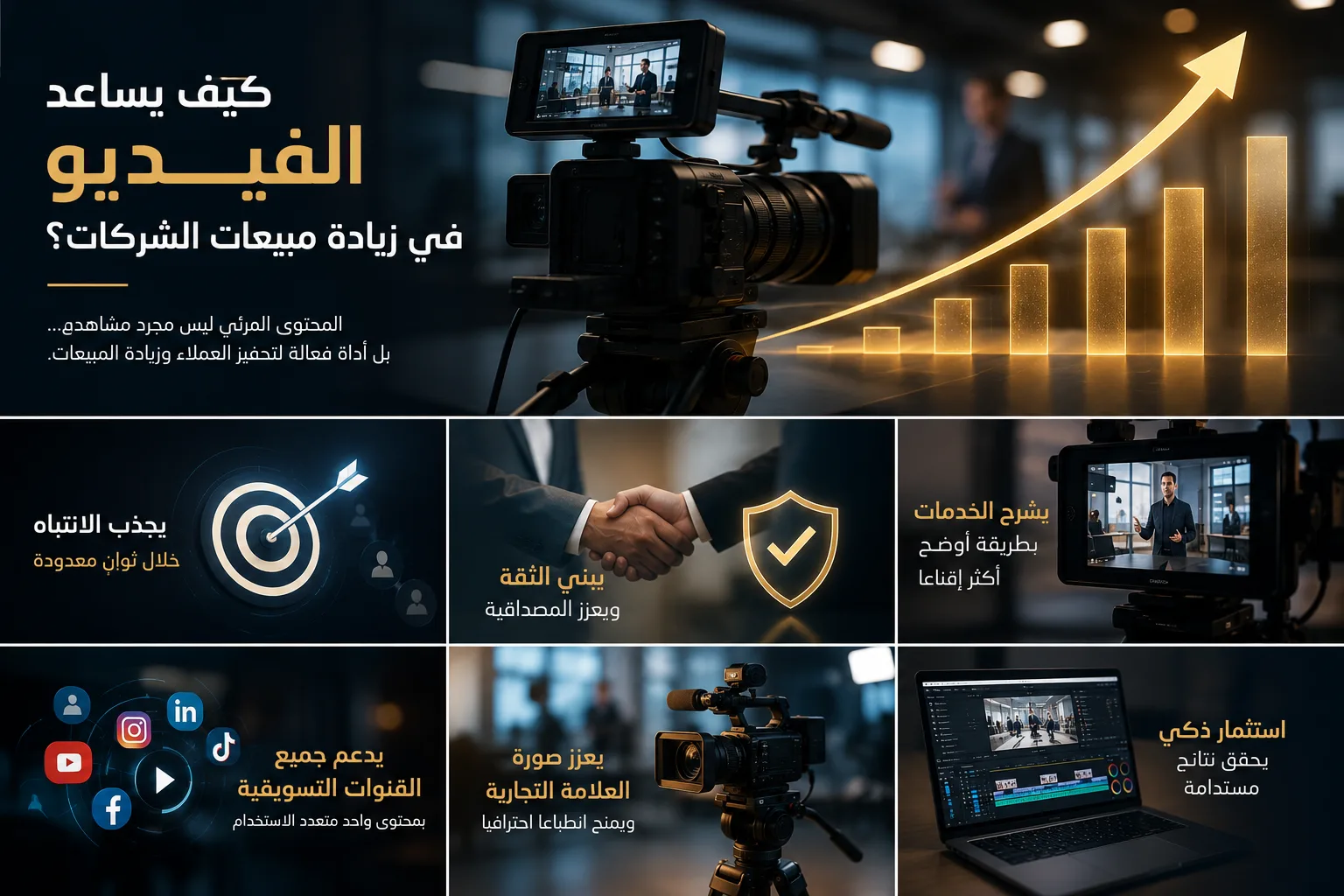 كيف يساعد الفيديو في زيادة مبيعات الشركات؟